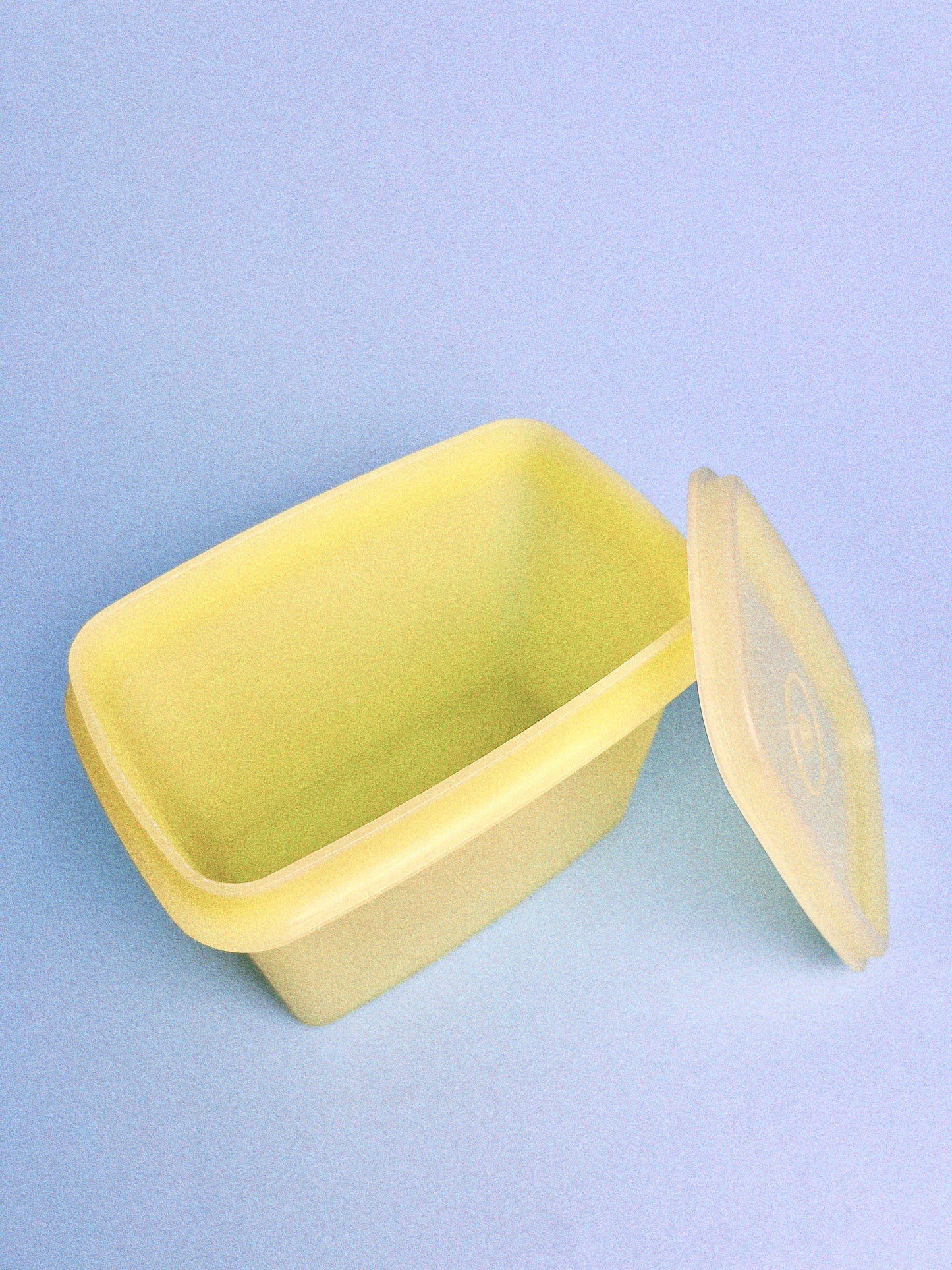 Vintage Tupperware Shelf Saver | Yellow