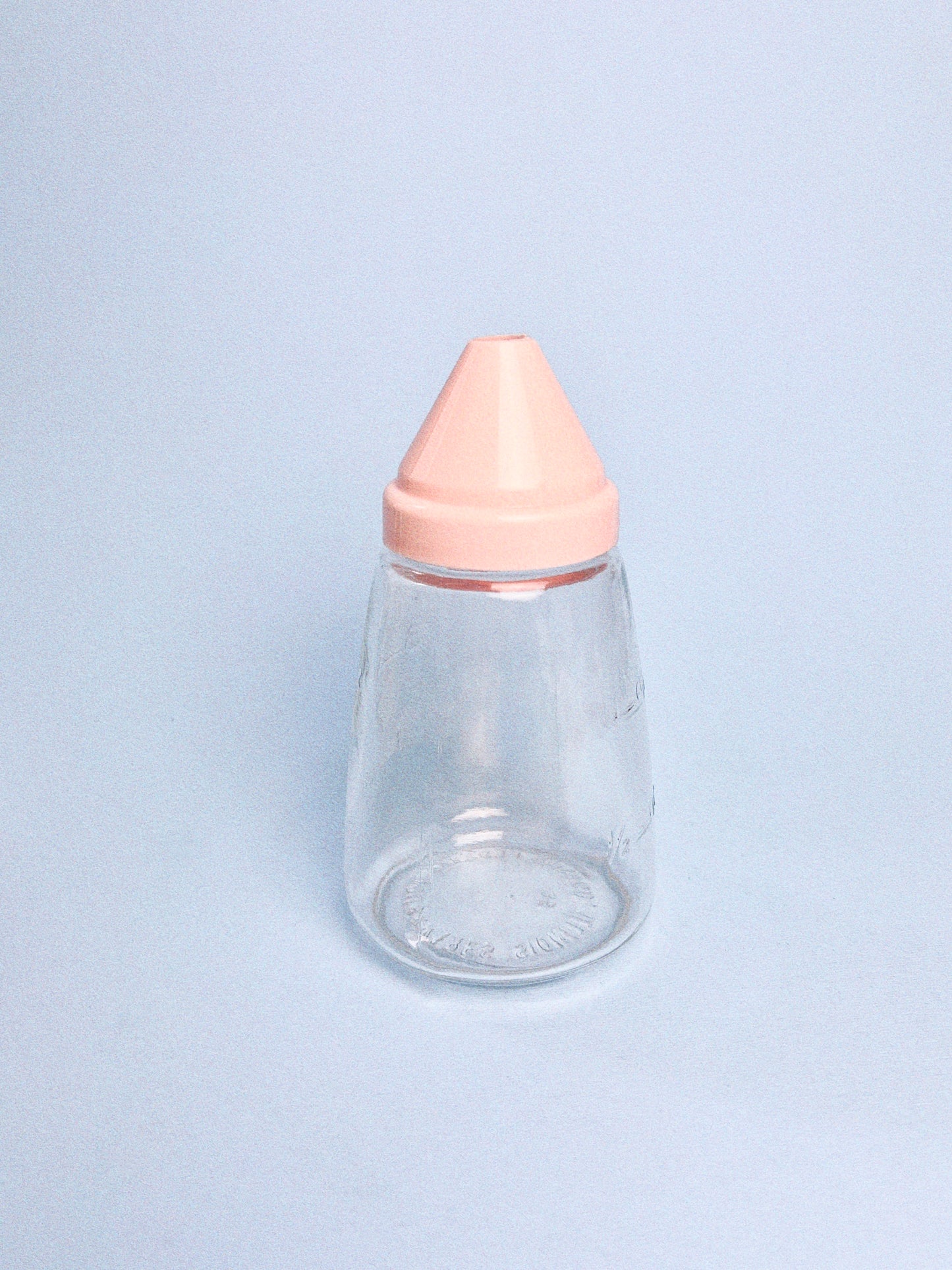 Vintage Federal Glass Sugar Shaker | Pink