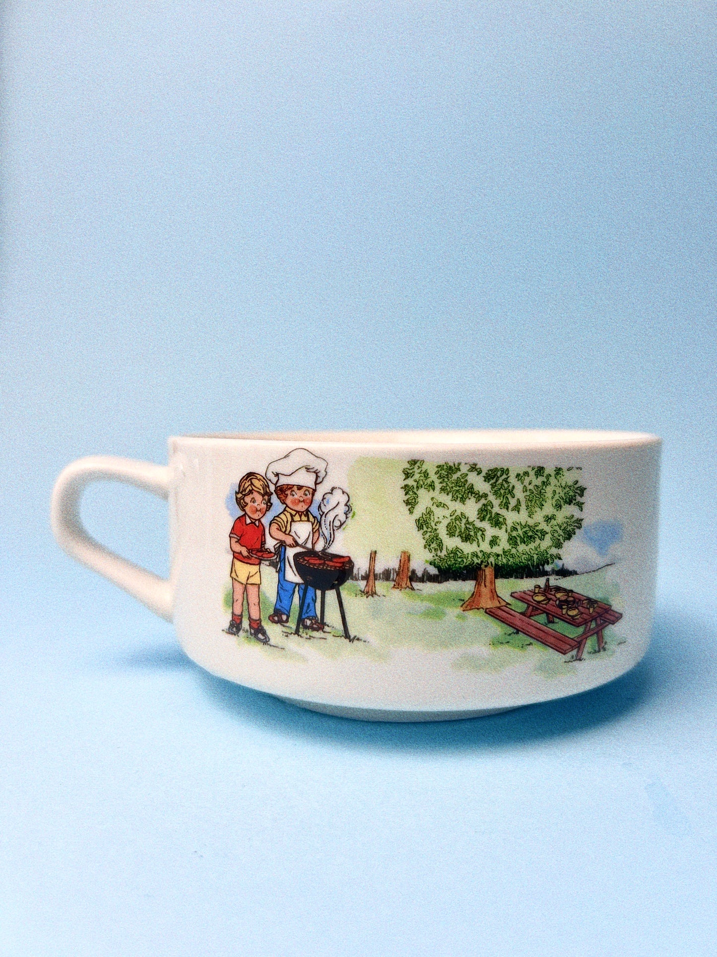 Vintage Campbell's Ceramic Soup Mugs