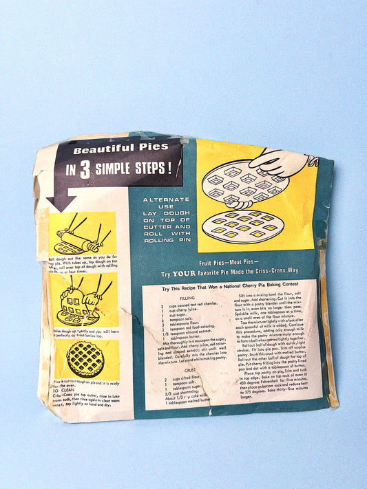 Lattice Pie-Top Cutter