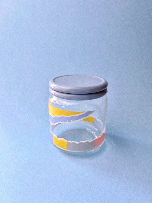 Vintage Caraline Stash Jar