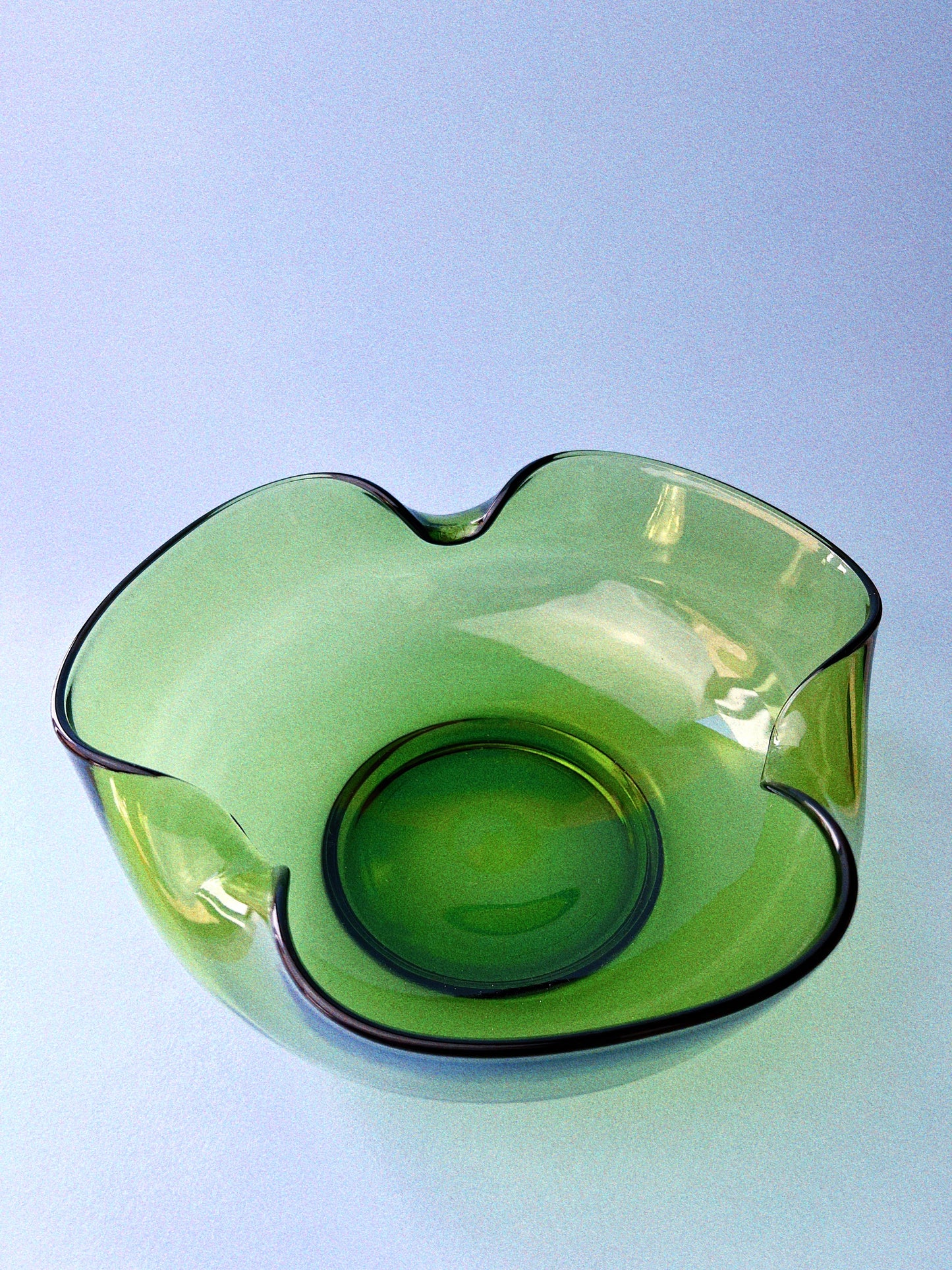 Vintage Avocado Green Chip n' Dip | Anchor Hocking