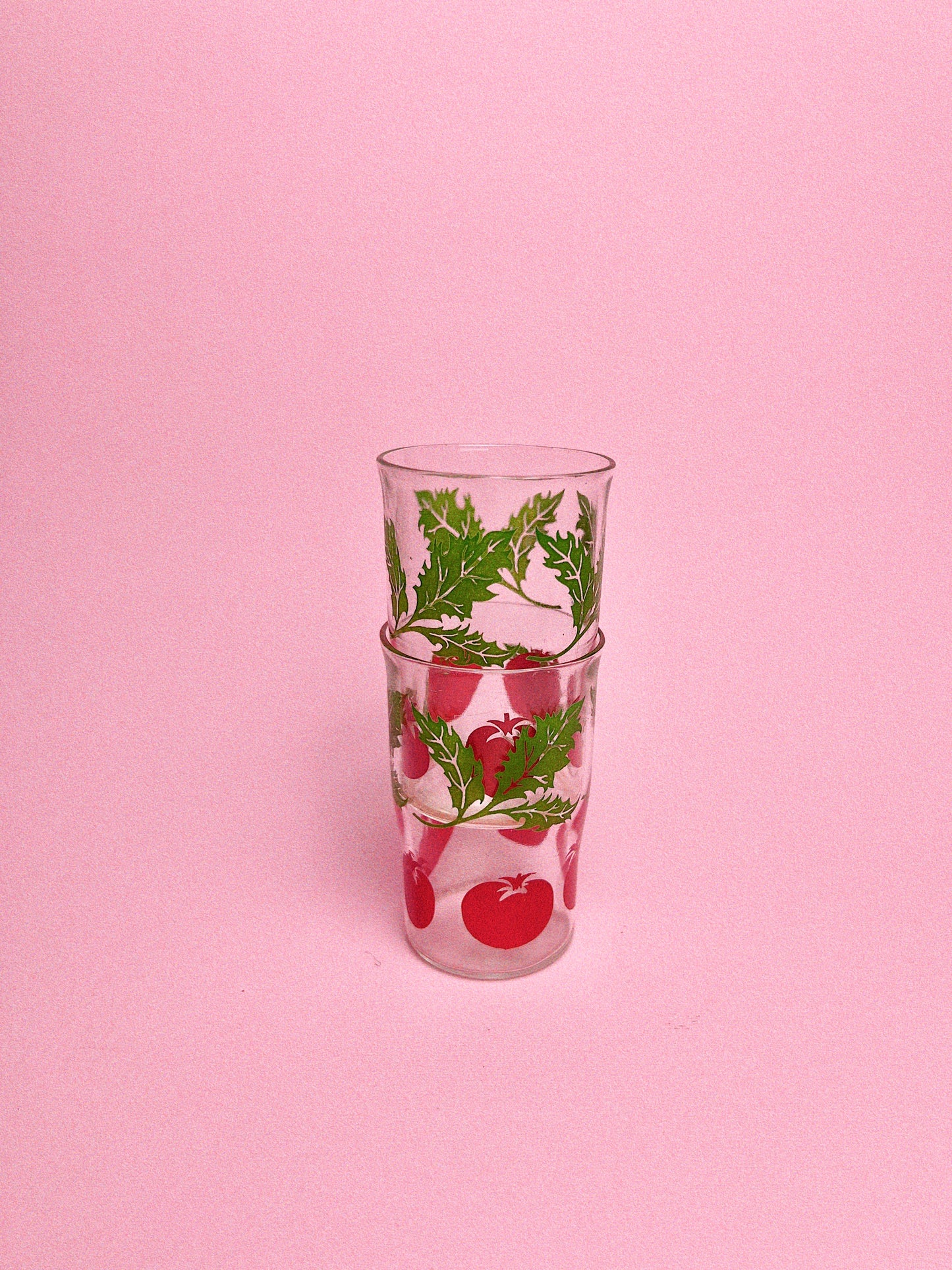 Tilda Tomato Glasses, Set of 2