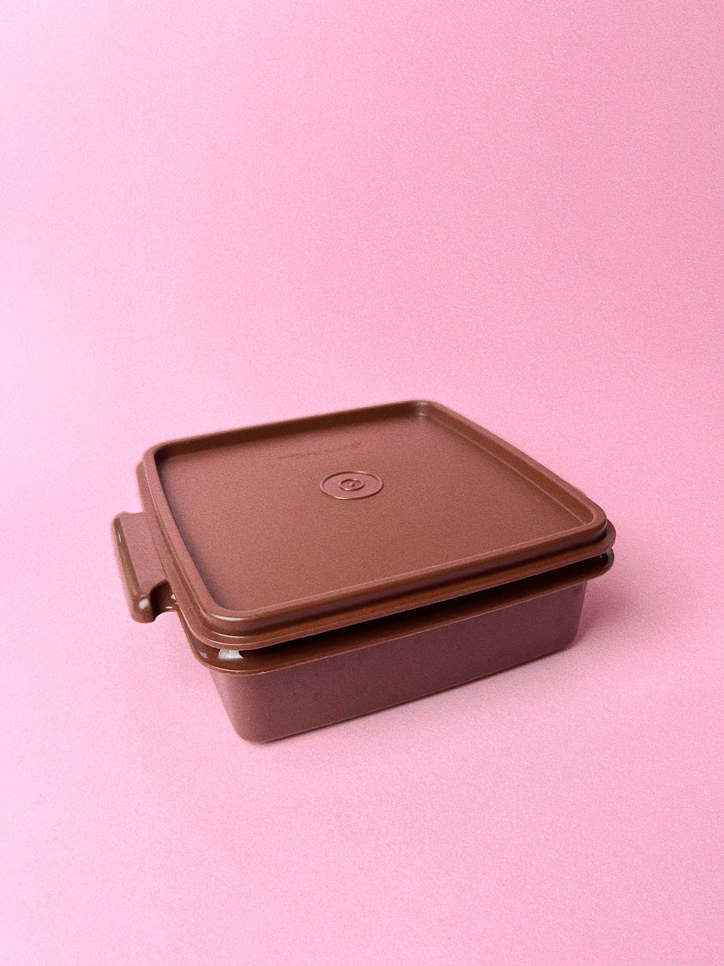Vintage Tupperware Sandwich Keeper | Brown