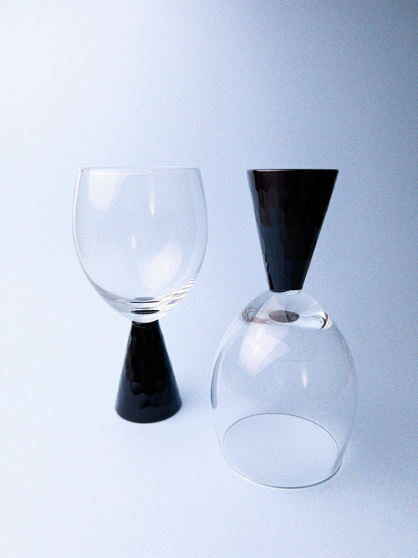 Vintage Modern Bellamy Wine Glasses, Set of 2