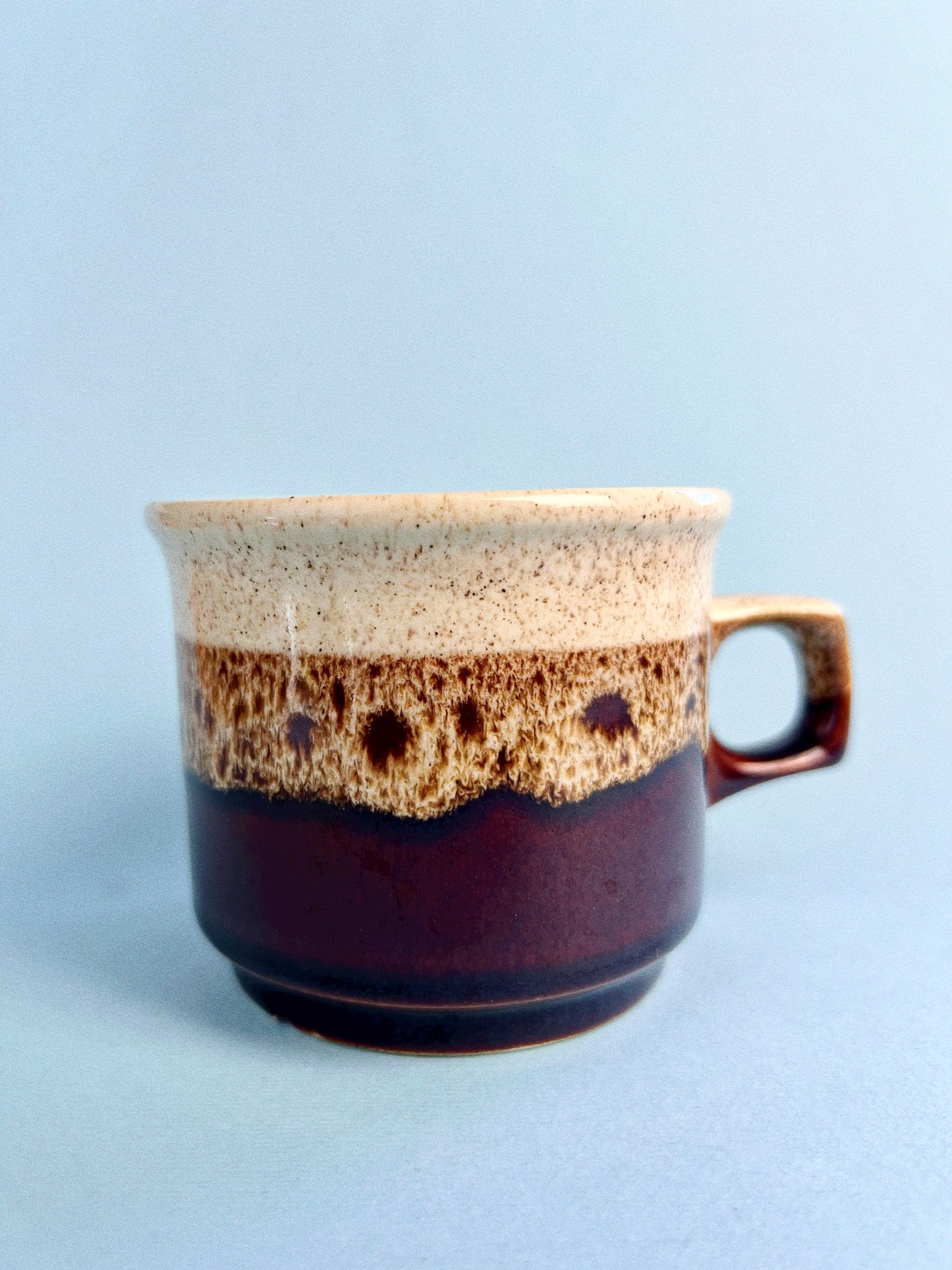 Vintage Glazed Grahamstown Potteries Mugs, Set of 2