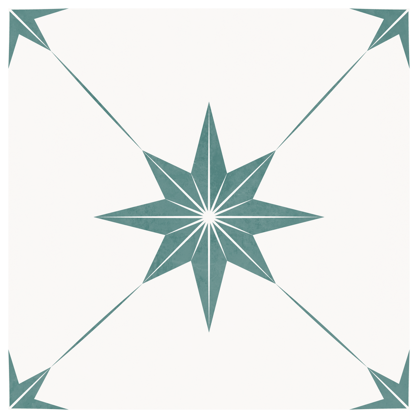 Estella Sticker Tile | Wild Amazon - White