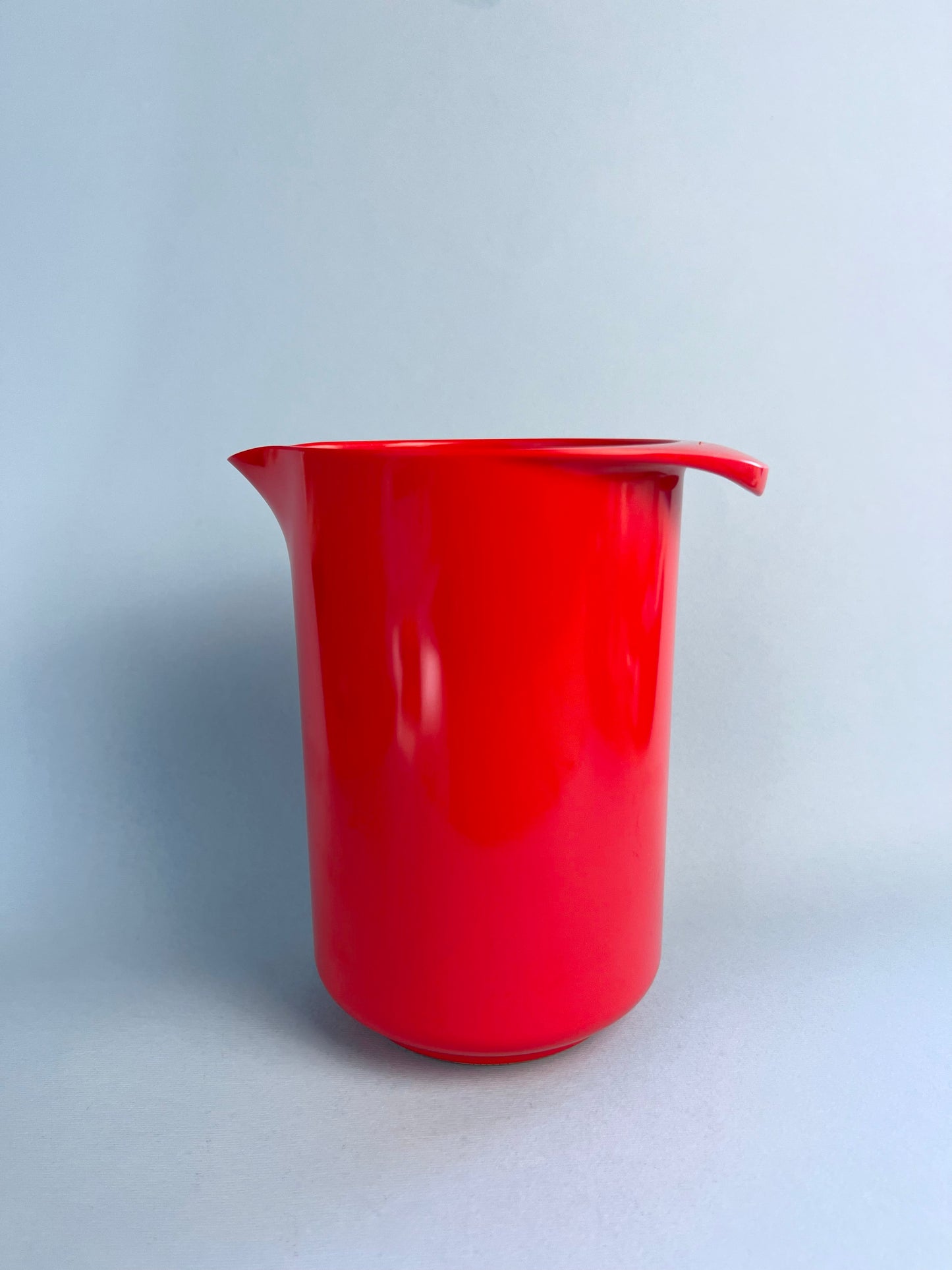 Vintage Rösti Denmark Melamine Pitcher | Red