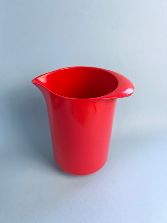Vintage Rösti Denmark Melamine Pitcher | Red
