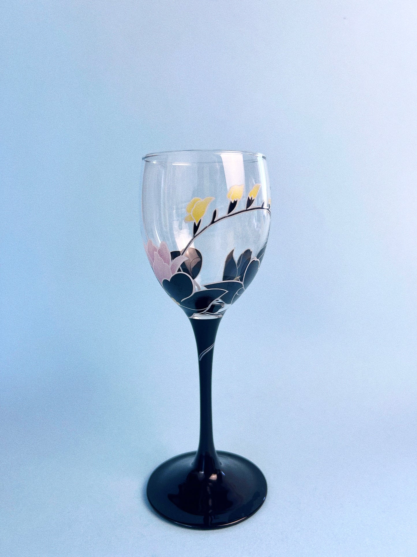 Vintage Domino Anais Wine Glasses, Set of 6 | Luminarc