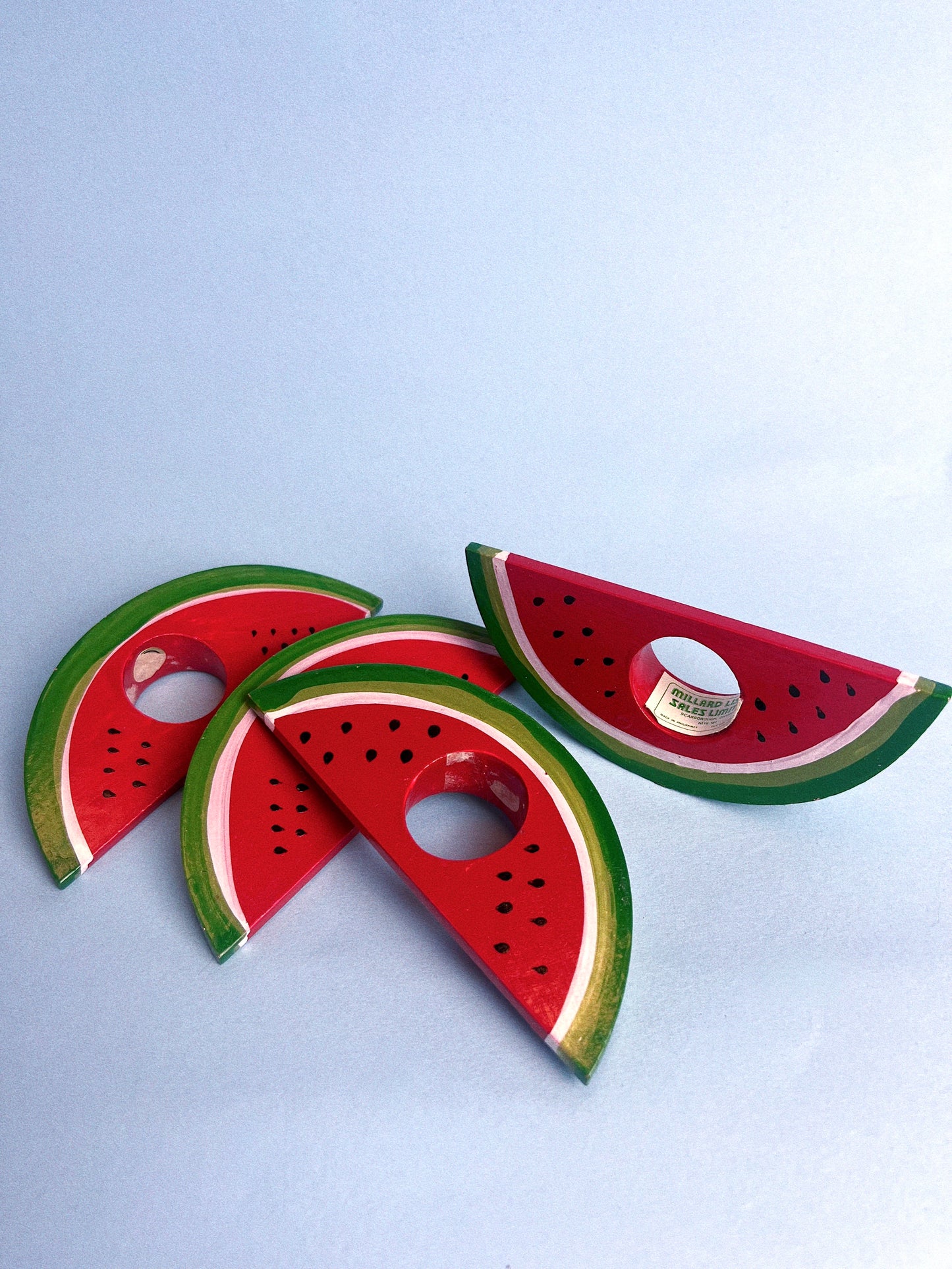 Watermelon Slice Napkin Rings