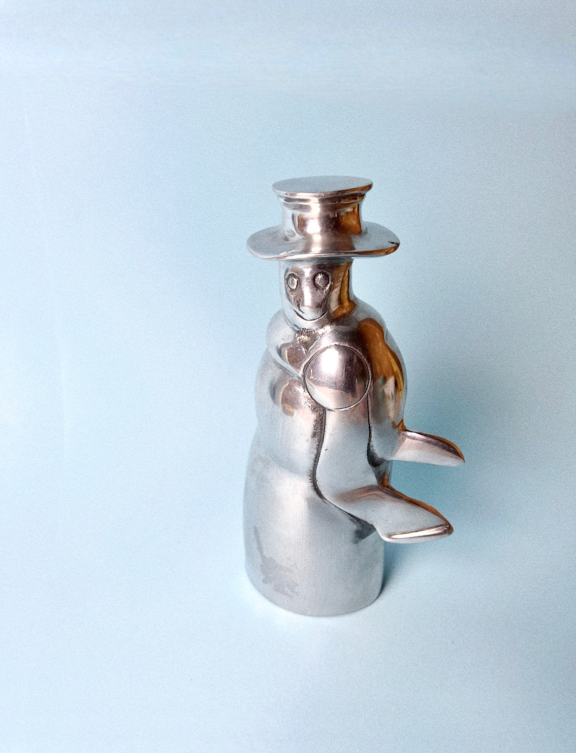 Frosty The Chrome Snowman