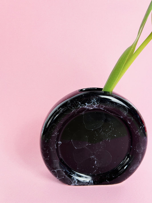 Vintage Bubble Pattern Design Vase