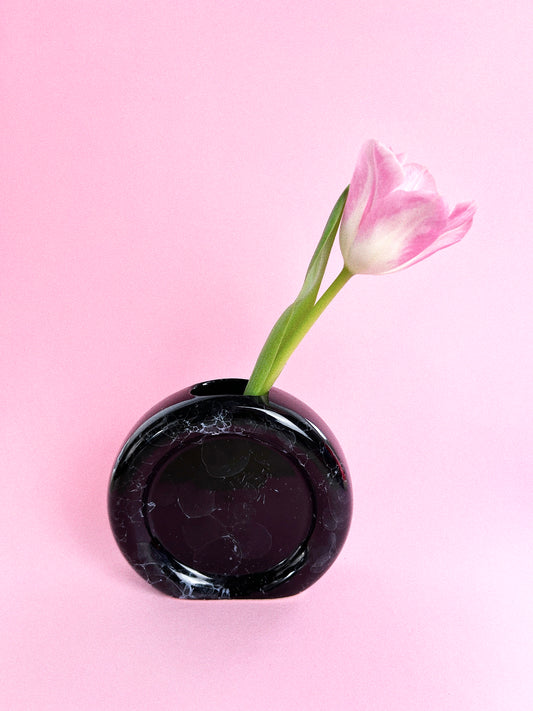 Vintage Bubble Pattern Design Vase