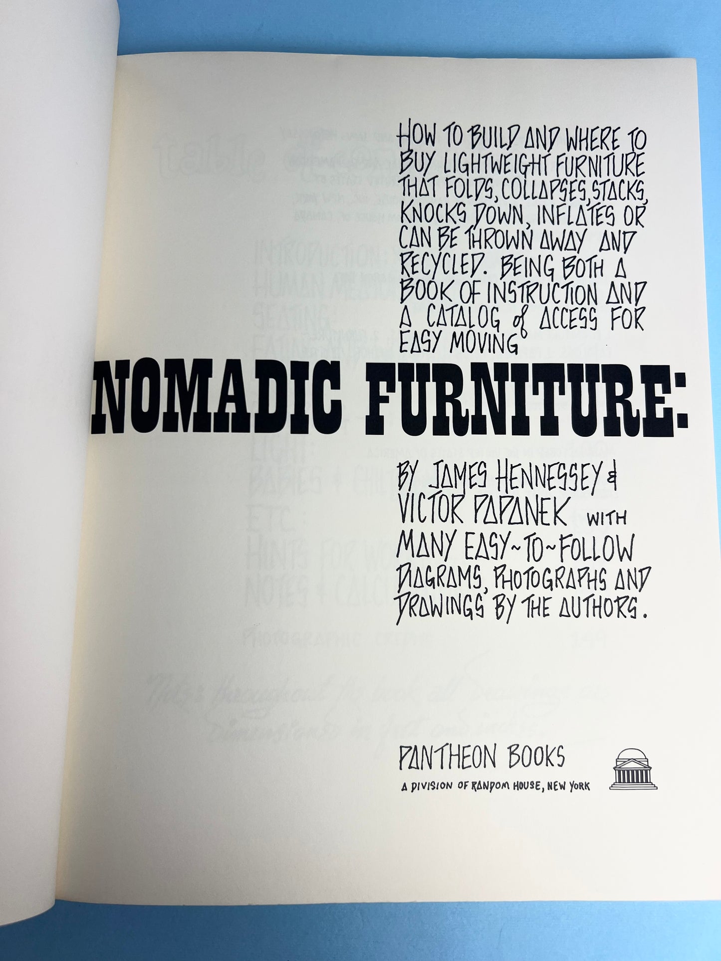 Vintage Nomadic Furniture Book