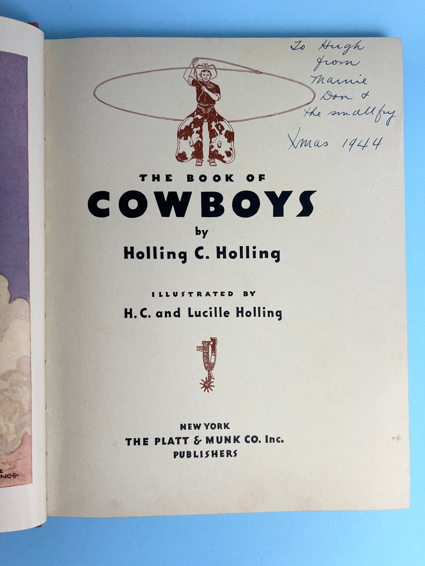 Vintage The Book of Cowboys