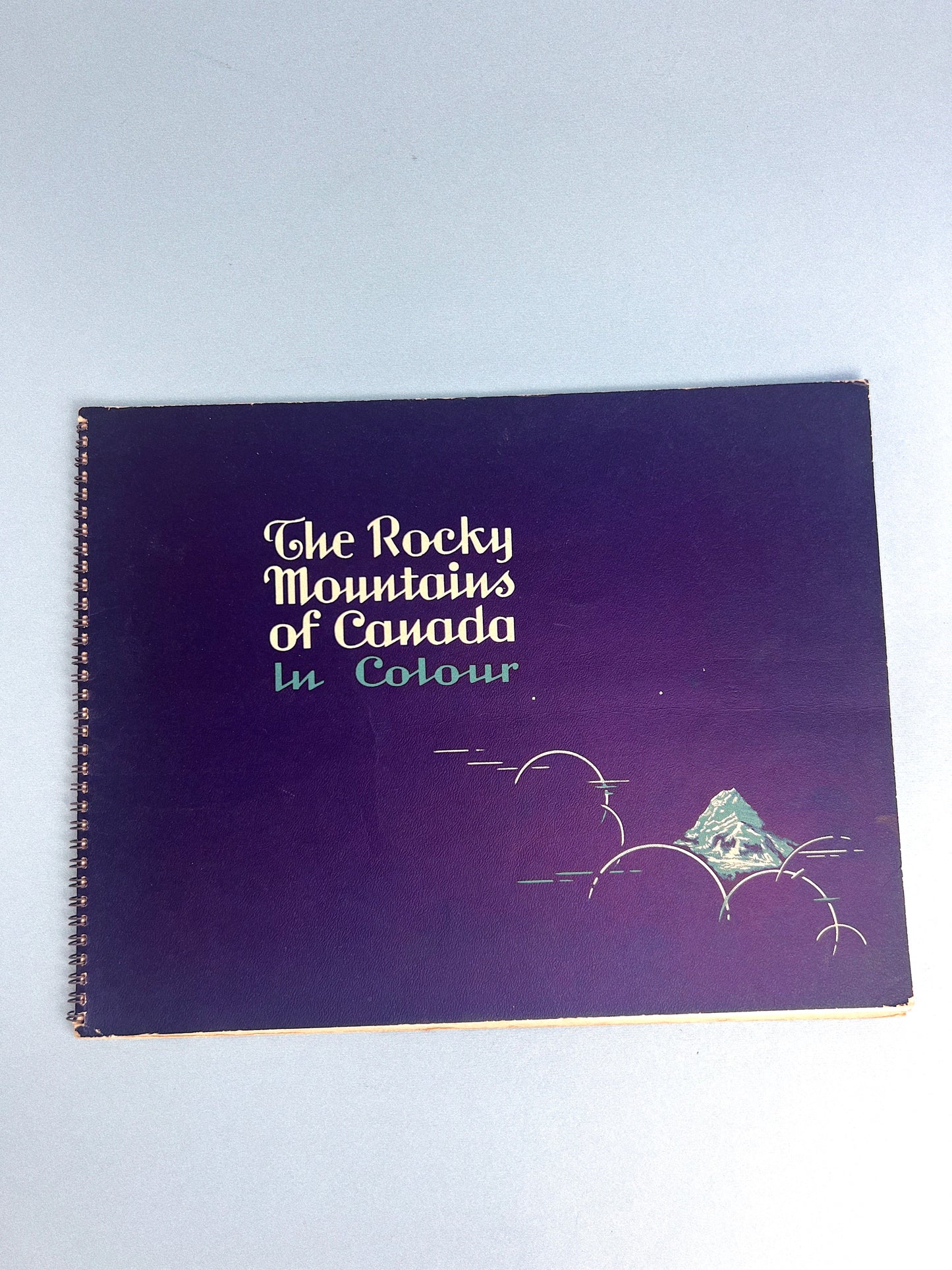 Vintage The Rocky Mountains of Canada in Colour