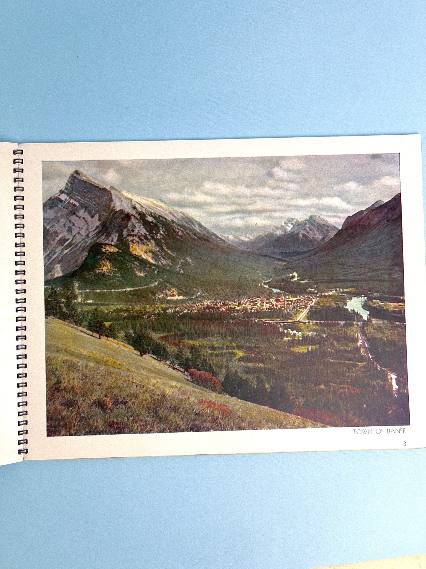 Vintage The Rocky Mountains of Canada in Colour