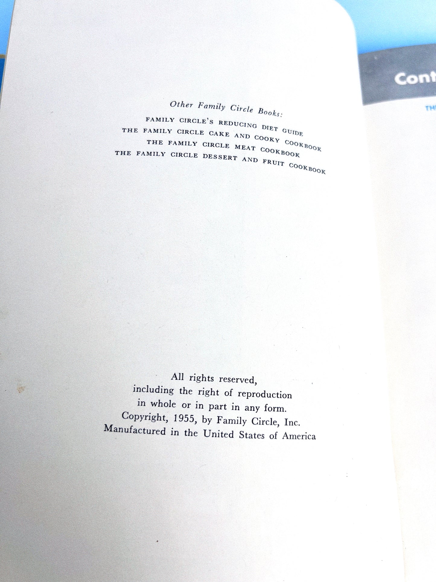 Vintage The Family Circle | Fish And Poultry Cookbook