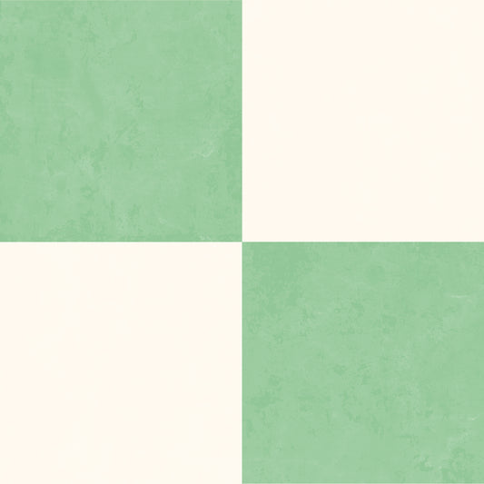 Checkerboard Sticker Tile | Mint Frost