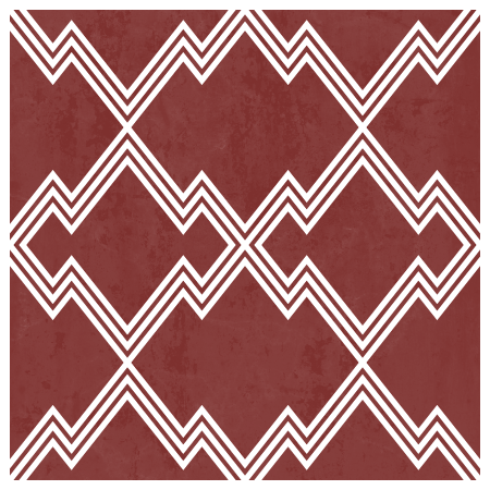 Rafferty Sticker Tile | Rancho Red