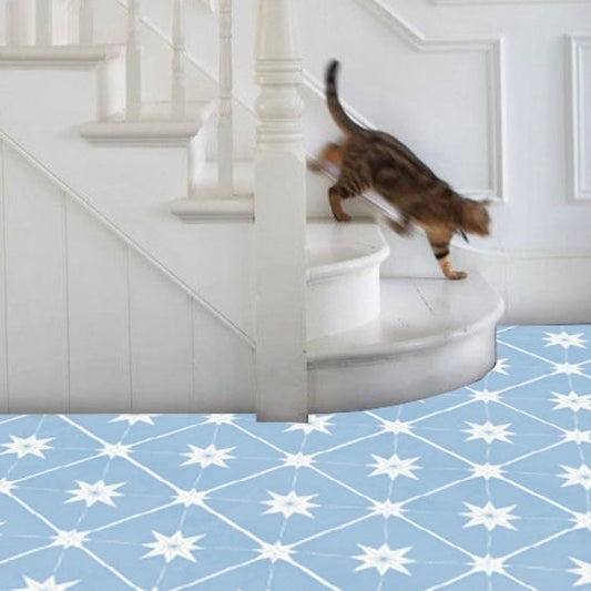 Estella Sticker Tile | Whispering Blue