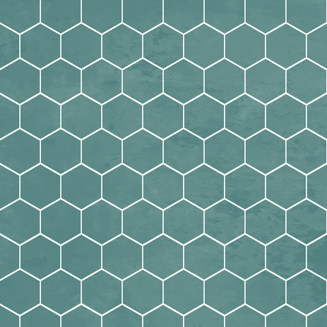 Hex Tile Panel Roll | Wild Amazon