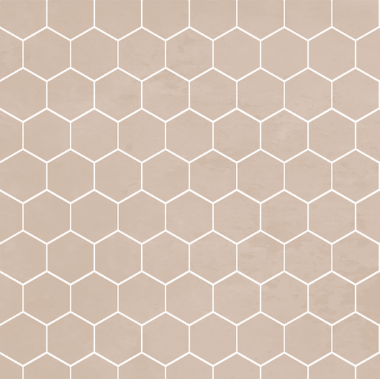 Hex Tile Panel Roll | Sandrift