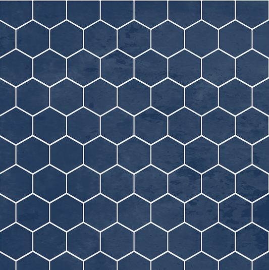Hex Tile Panel Roll | Midnights