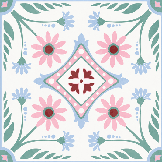 Junie Sticker Tile | Wild Field