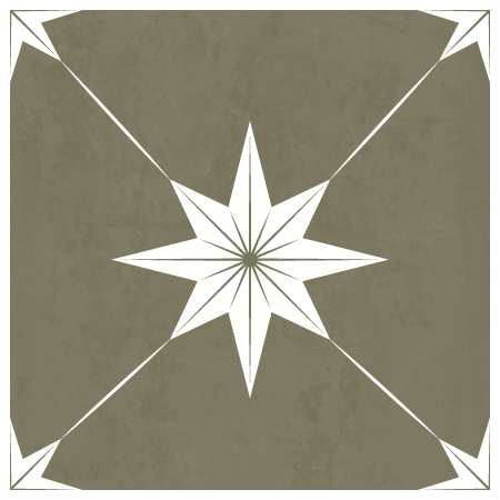 Estella Sticker Tile | Provincial Olive