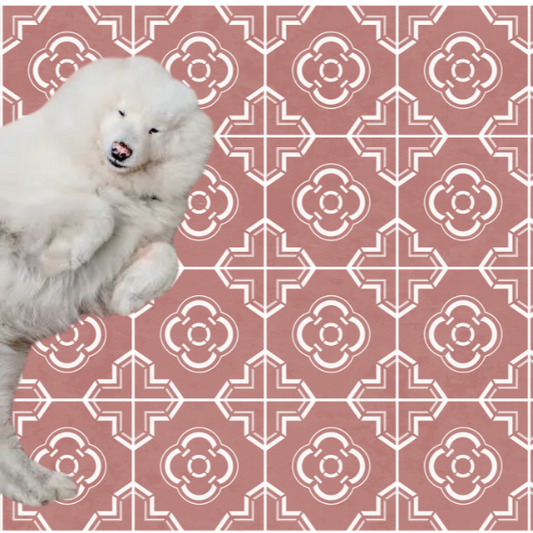 Léonie Sticker Tile | Grecian Rose