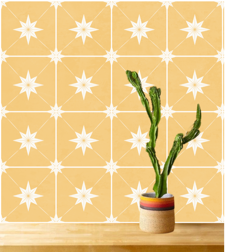 Estella Sticker Tile | Sunburst