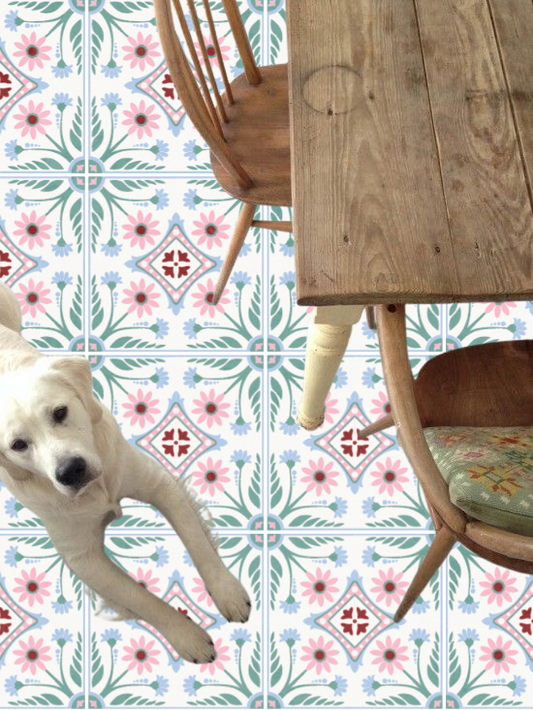 Junie Sticker Tile | Wild Field