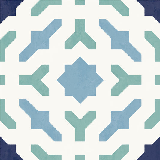 Silas Sticker Tile | Tidal Wave