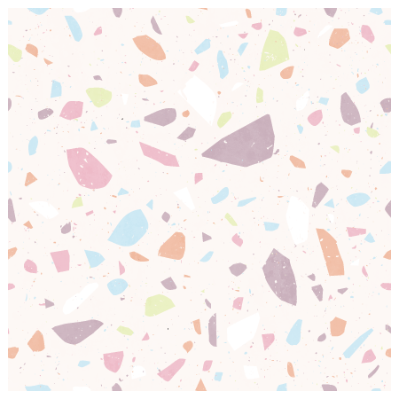 Terrazzo Sticker Tile | Confetti