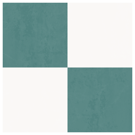 Checkerboard Sticker Tile | Wild Amazon