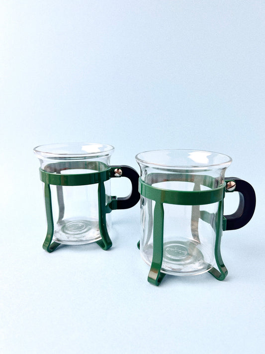 Vintage Bodum Java Mugs, Set of 2