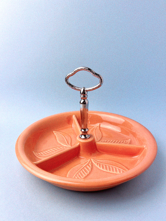Savanna Divided Dish | Coral