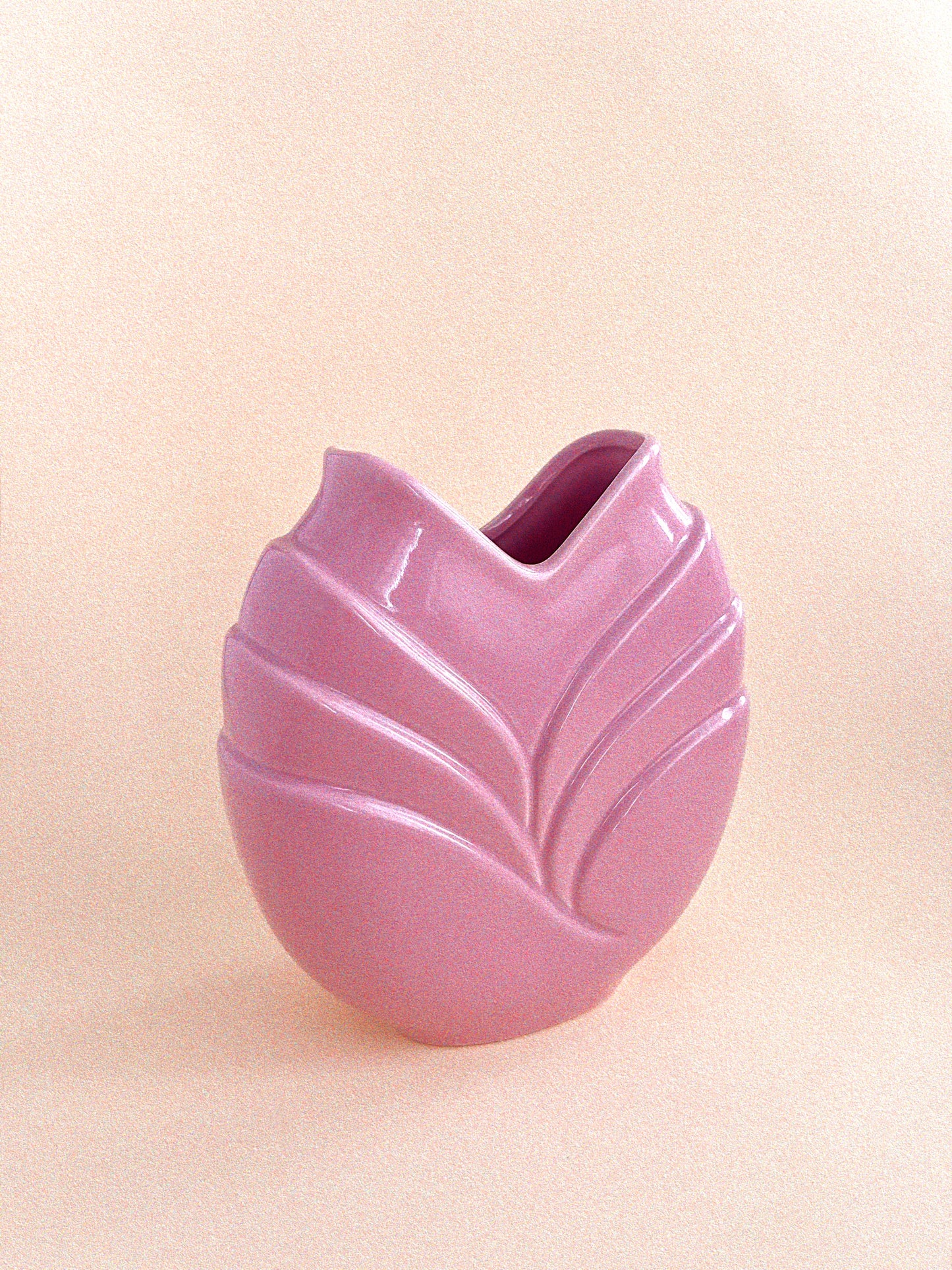 Vintage Art Deco Vase | Pink