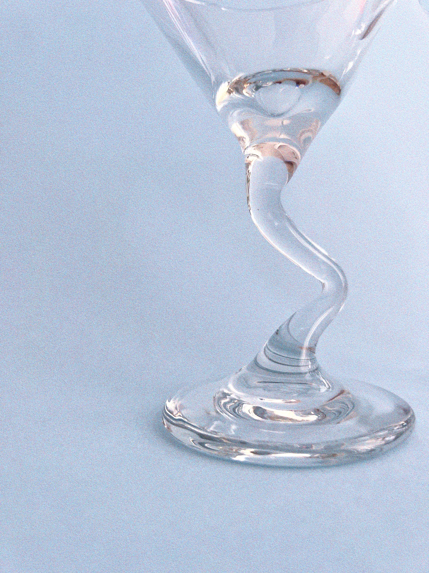 Mini Zig Zag Martini Glasses, Set of 2