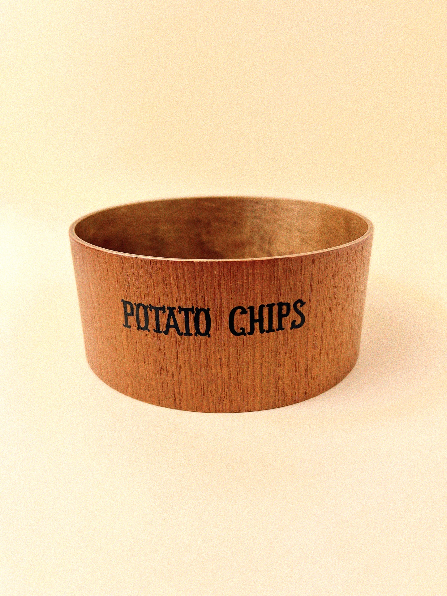 Regie Snack Trio Nesting Bowls - Bentwood Teak Veneer