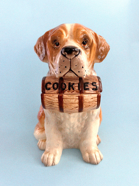 Vintage Bernie St. Bernard Cookie Jar