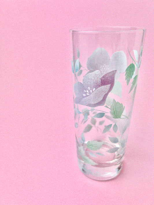 Vintage Arcopal Florentine Highball Glasses, Set of 4