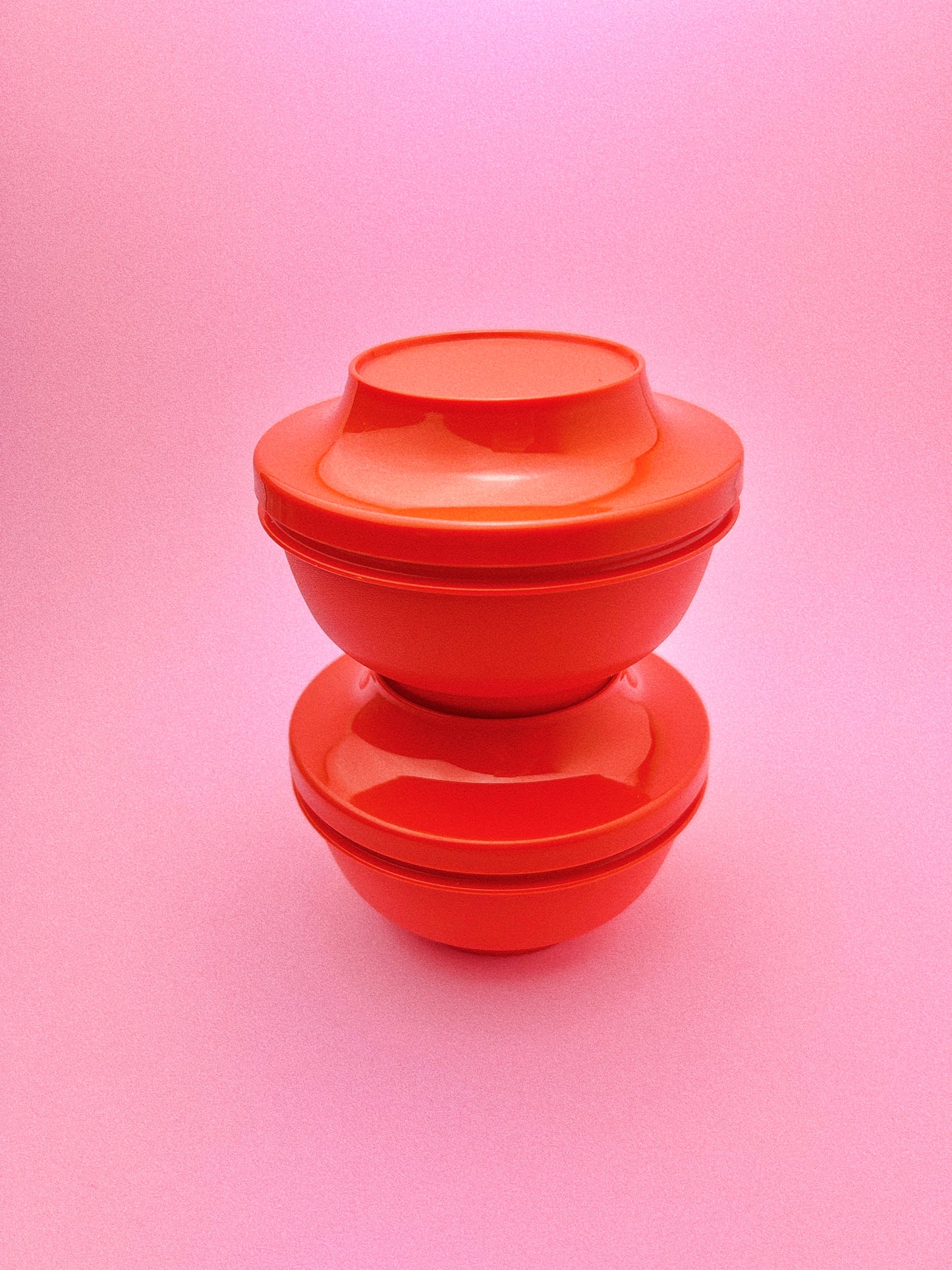 Vintage Tupperware Serve N Seal Bowl | Orange