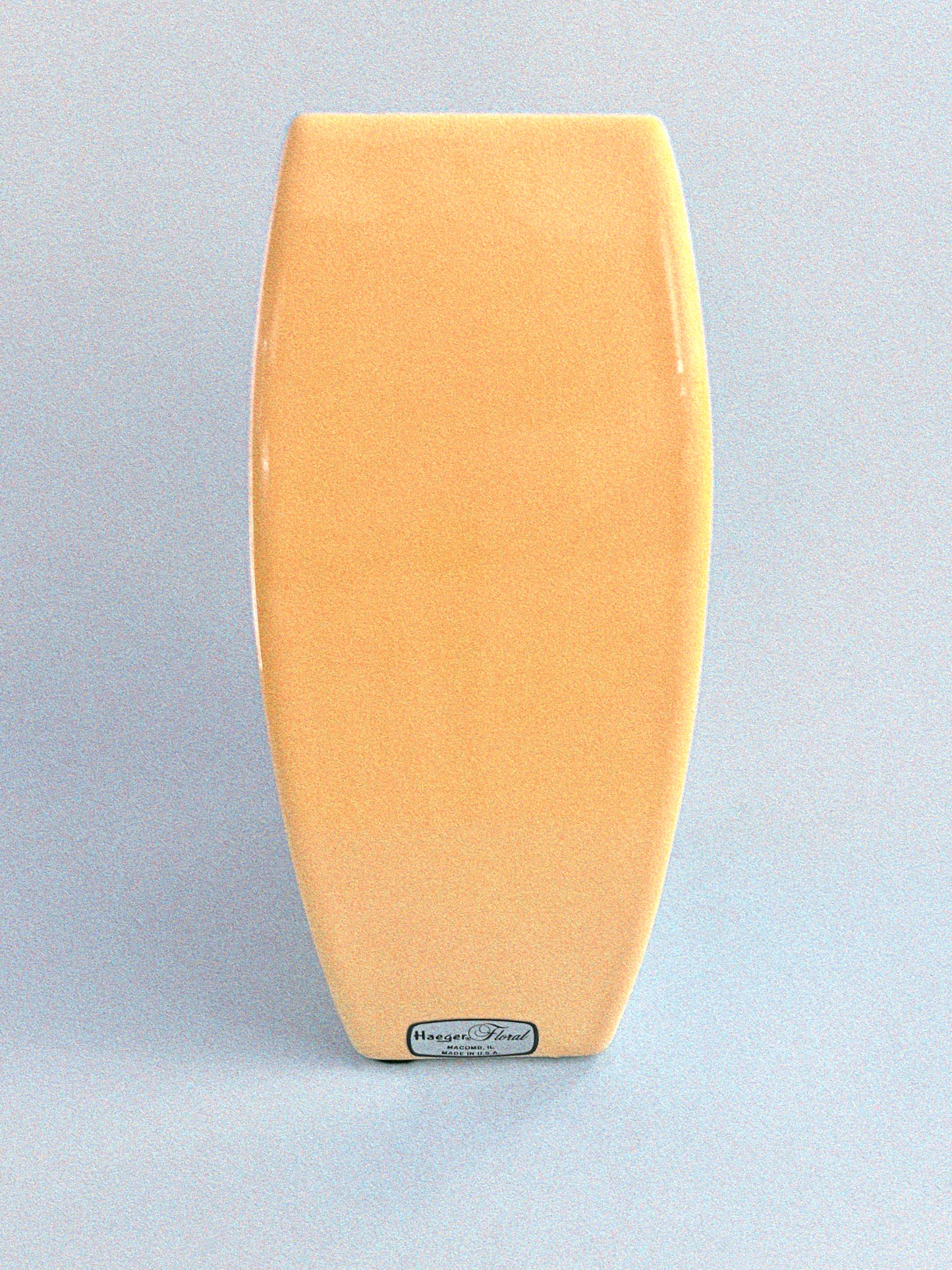 Vintage Yellow Haeger Floral Vase