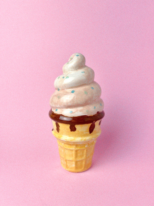 Vintage Ice-cream Cone Bank