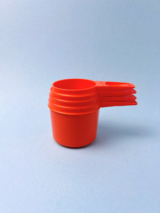 Tupperware Measuring Cups, Set of 4